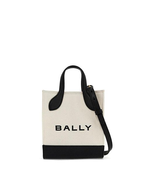 Bally Black Stilvolle Lederhandtasche Für Frauen