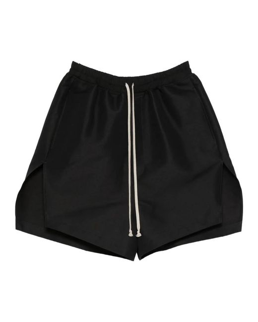 Rick Owens Black Casual Shorts for men