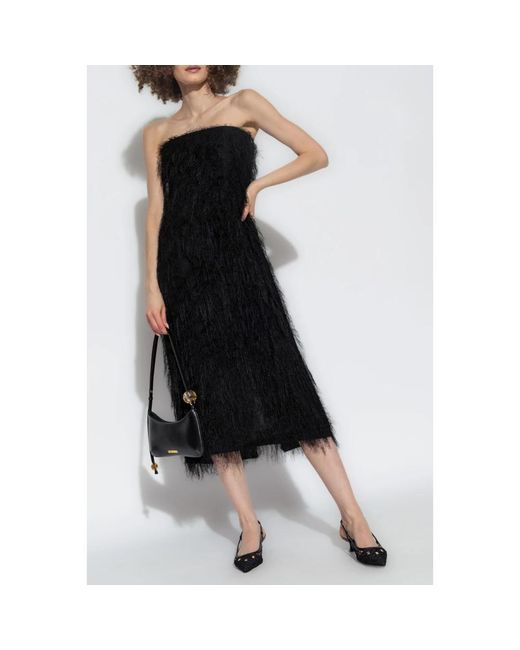 Ferragamo Black Midi Dresses