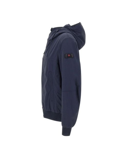 Peuterey Blue Bomber Jackets for men