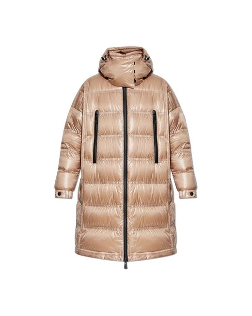 Moncler Jassen ,Rochelairs Long Down Jacket in het Natural