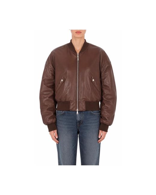 Bomber Jackets Dondup de color Brown
