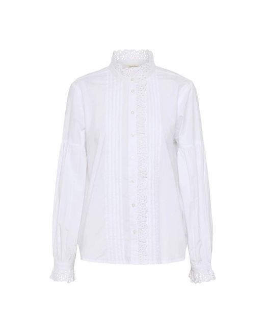 Part Two Overhemden ,Wit ,Shirts in het White
