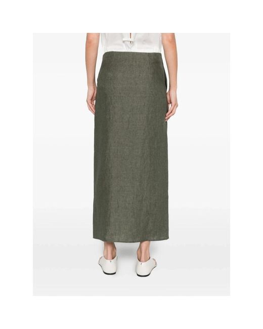 Midi Skirts Herno de color Green