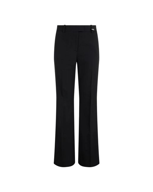 Burberry Wijde Broek in het Black