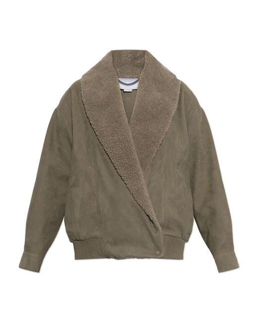 Stella McCartney Oversize Jas in het Green
