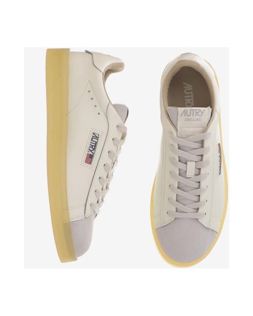 Autry White Sneakers for men