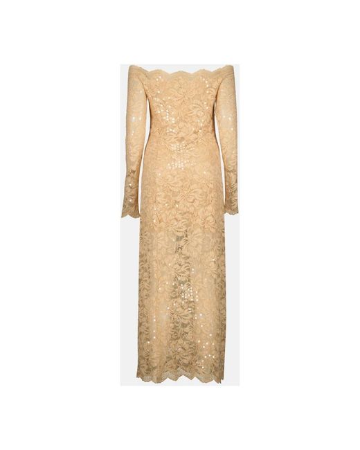 Rabanne Natural Maxi Dresses