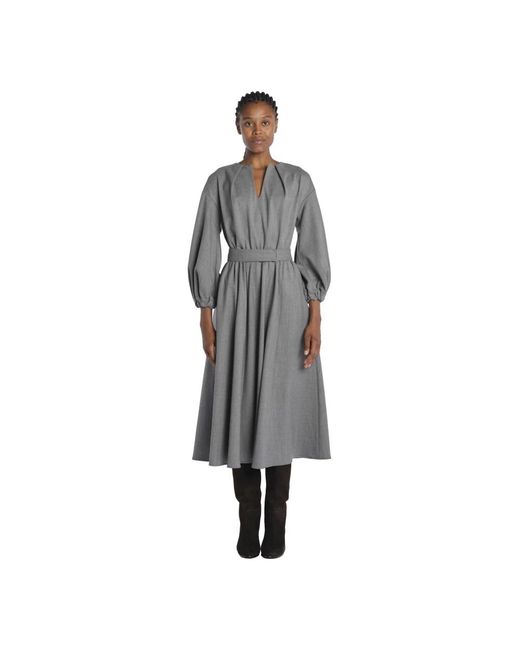 Crida Milano Gray Midi Dresses