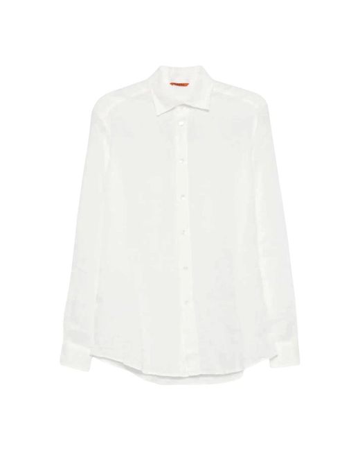 Barena White Formal Shirts for men
