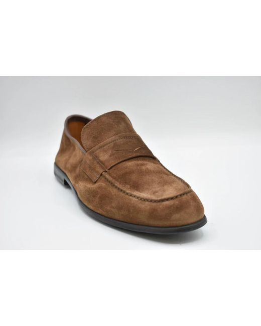 MILLE 885 Brown Loafers for men