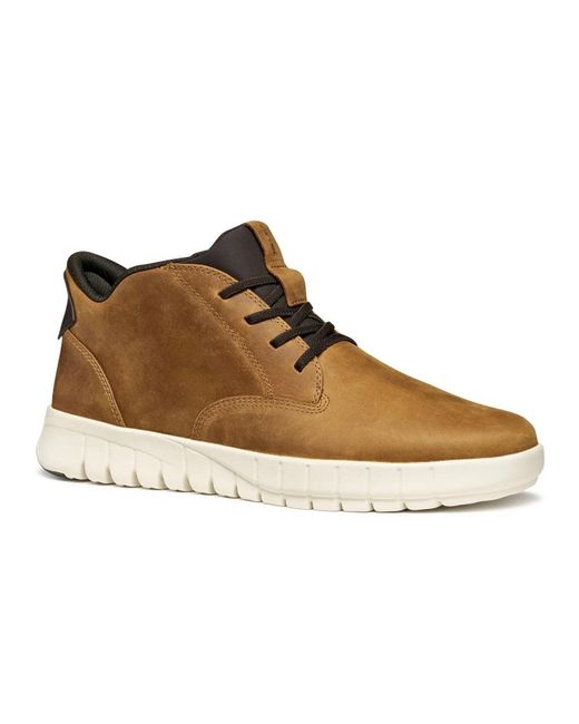 Geox Brown Sneakers for men