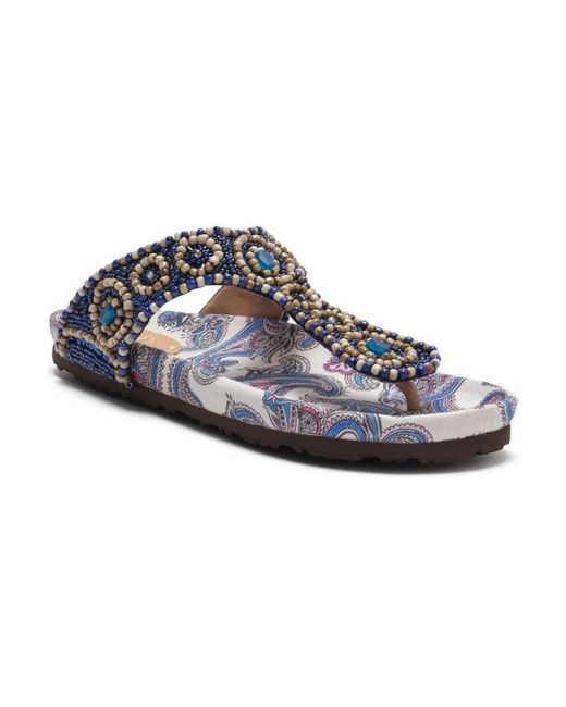 Maliparmi Blue Flip Flops