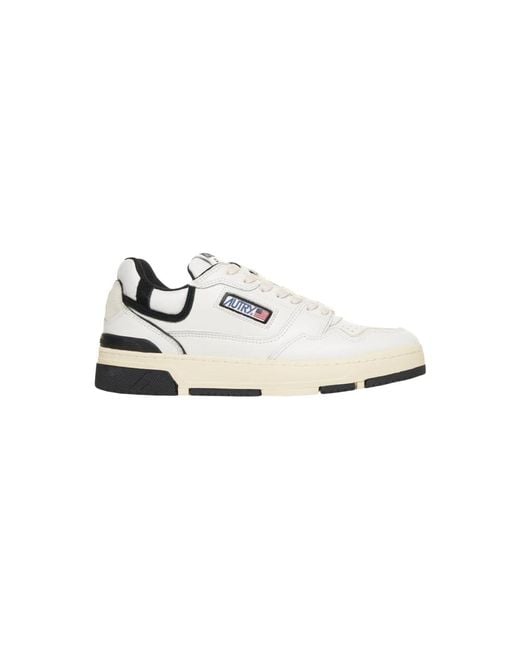Autry Weiße Sneakers Modernes Design in White für Herren