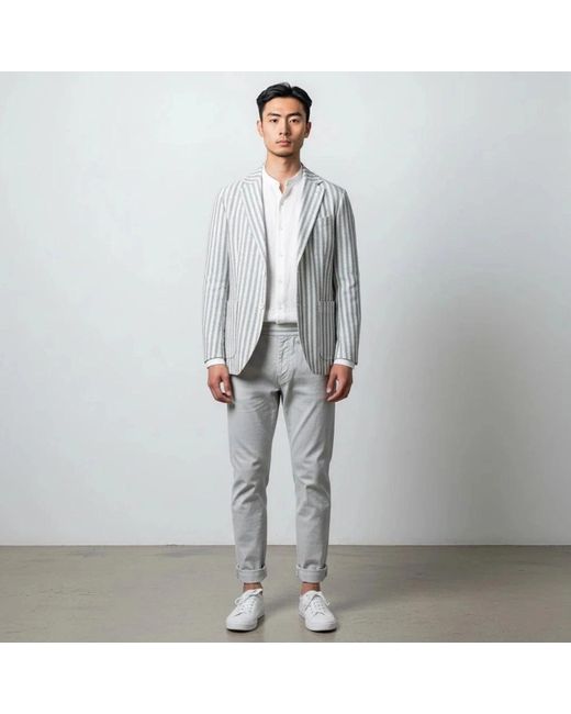Circolo 1901 Gray Blazers for men