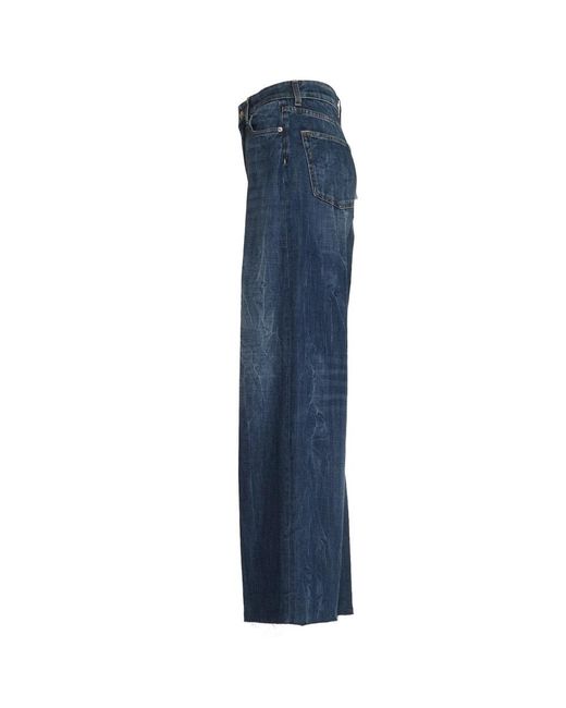 Department 5 Blue Wide Jeans
