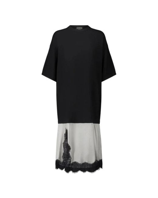 Laurence Bras Black Midi Dresses