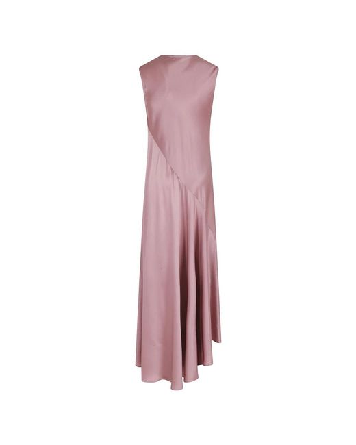 Midi Dresses Antonelli de color Purple