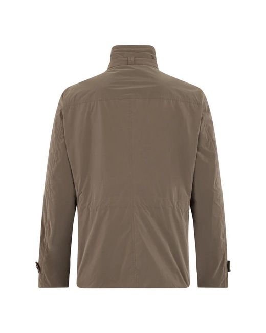 Moorer Brown Light Jackets for men