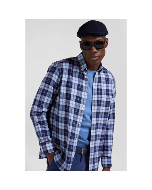 Eden Park Blue Casual Shirts for men