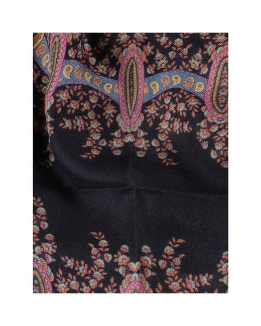 Etro Blue Winter Scarves
