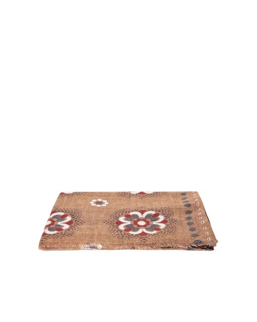 Dell'Oglio Pink Winter Scarves for men