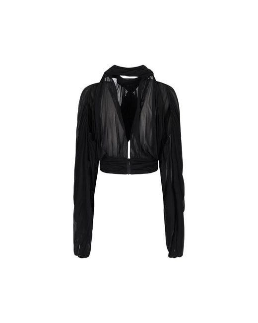 GIUSEPPE DI MORABITO Black Blouses