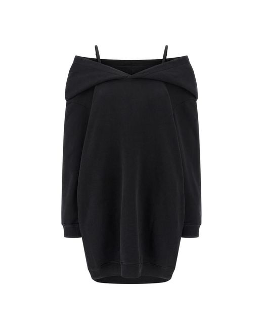 MM6 by Maison Margiela Black Short Dresses