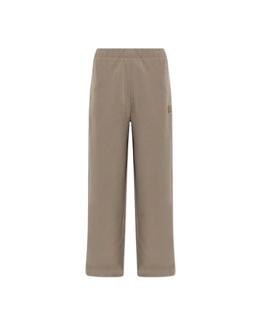 Amiri Gray Wide Trousers for men