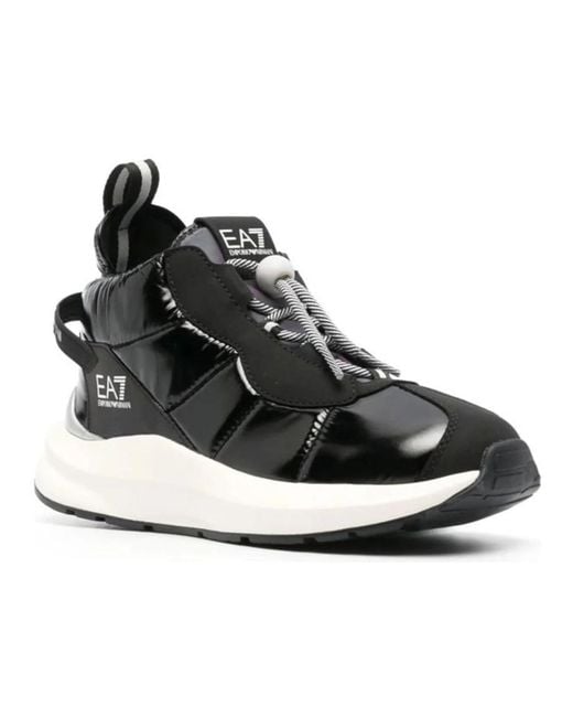 EA7 Black Sneakers
