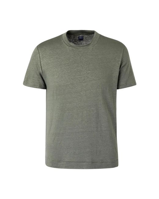 Fedeli Green T-Shirts for men