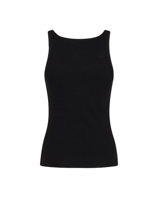 DIESEL Black Sleeveless Tops