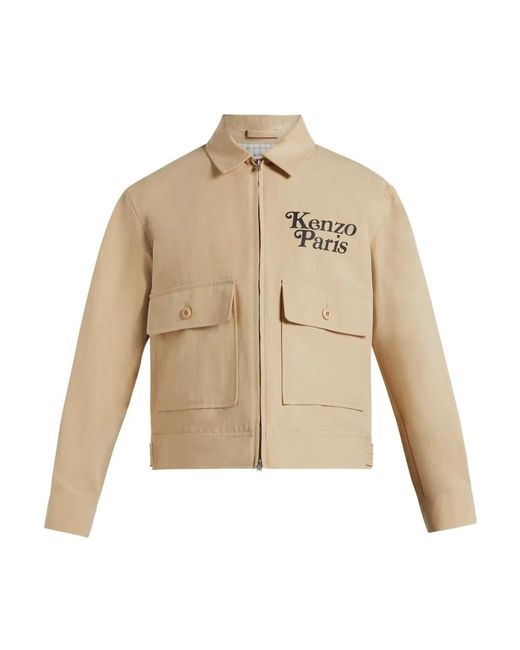 KENZO Natural Light Jackets for men