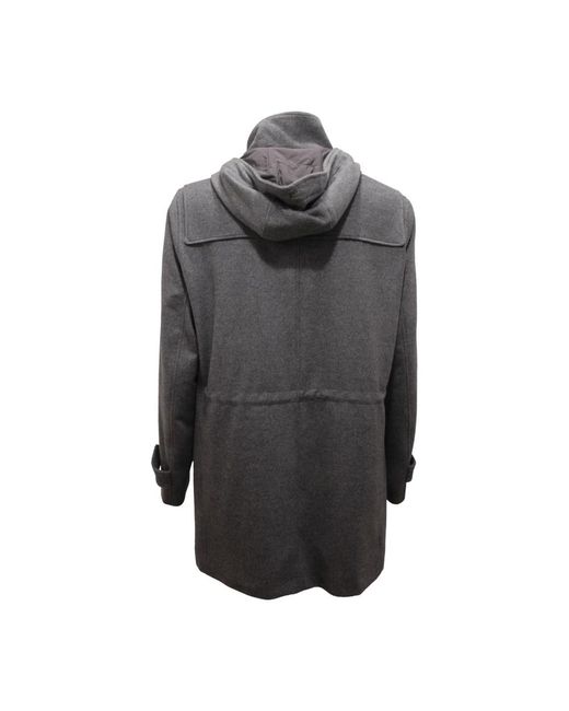 Herno Gray Single-Breasted Coats for men