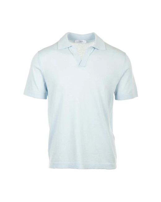 Cruna Blue Polo Shirts for men