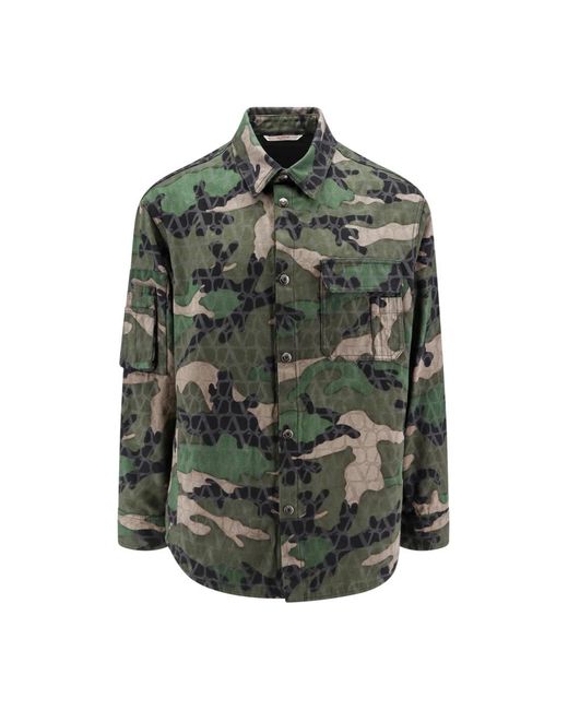 Valentino Green Light Jackets for men