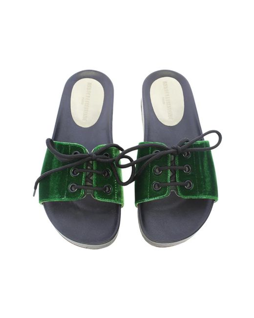 Shoes > flip flops & sliders > sliders Ines De La Fressange Paris en coloris Green