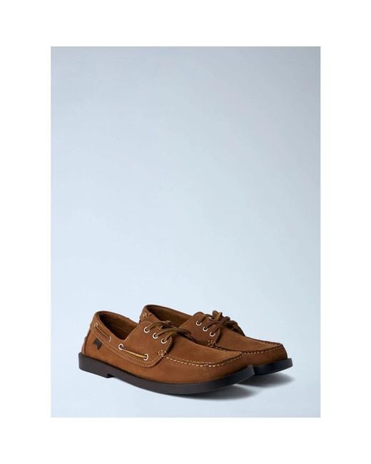 Camper Brown Sailor Shoes for men