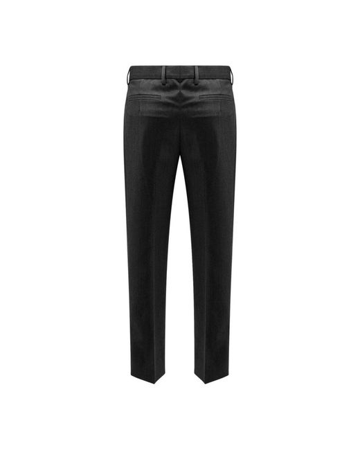 Zegna Black Slim-Fit Trousers for men