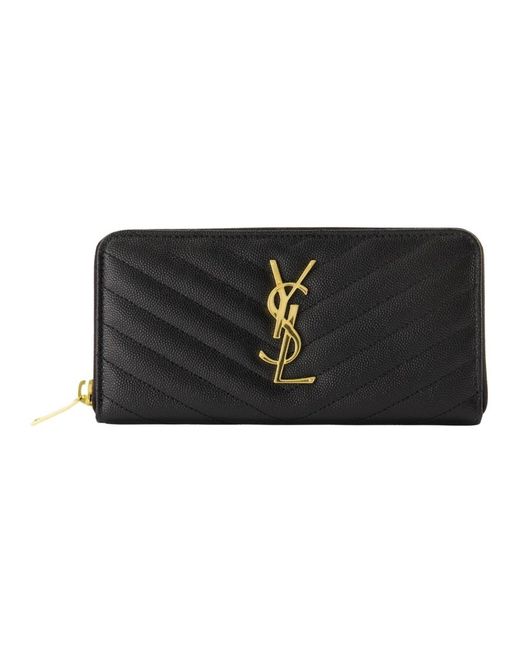 Wallets & Cardholders Saint Laurent de color Black