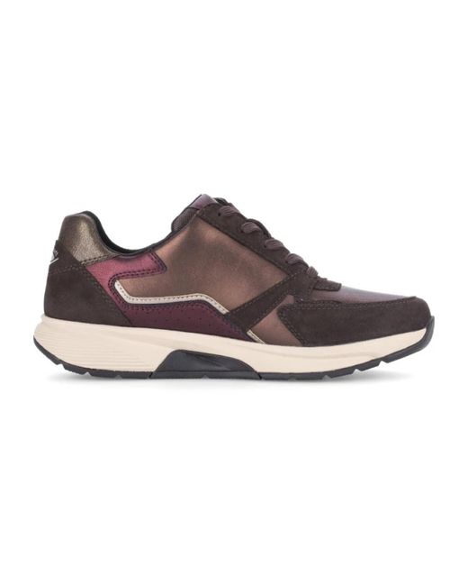 Gabor Brown Rollingsoft Sneaker