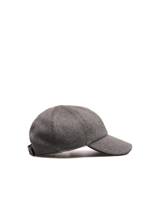 Peserico Visor Cap in het Gray voor heren