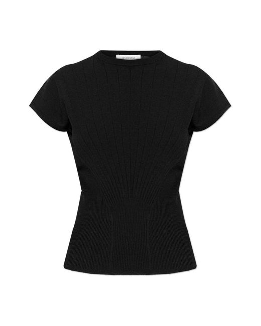 Sportmax Tops ,Zwart ,Samba Top in het Black