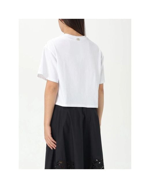 T-Shirts di Twinset in White
