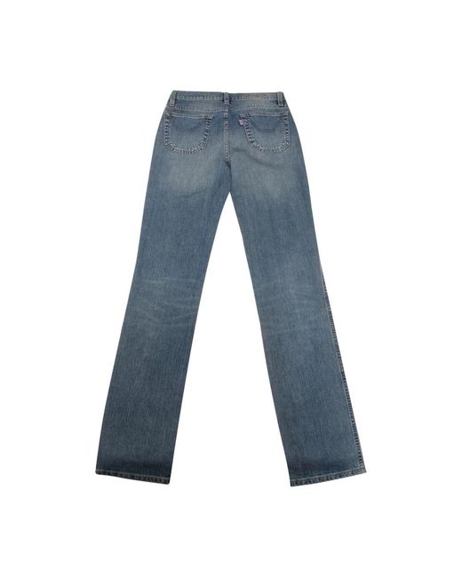Jeckerson Blue Straight Fit Jeans