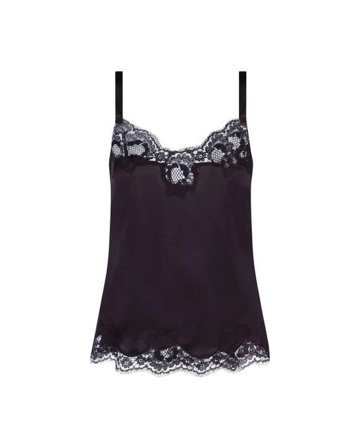 Dolce & Gabbana Blue Stylisches top für modebegeisterte
