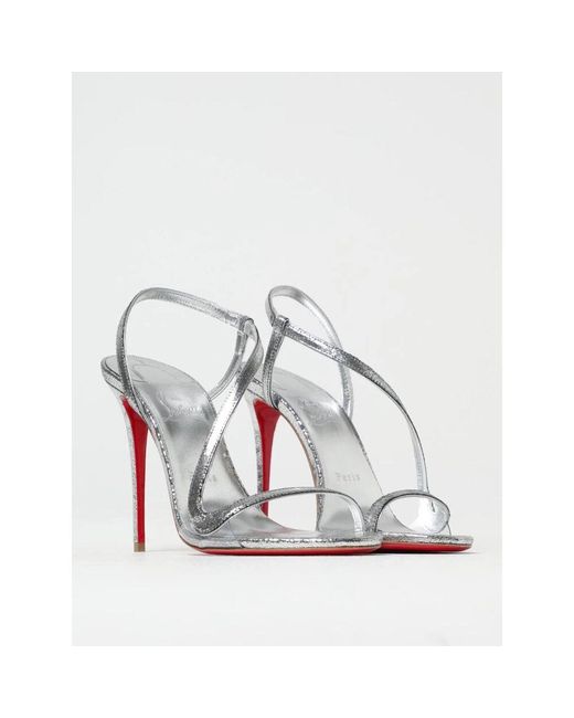 High Heel Sandals di Christian Louboutin in White