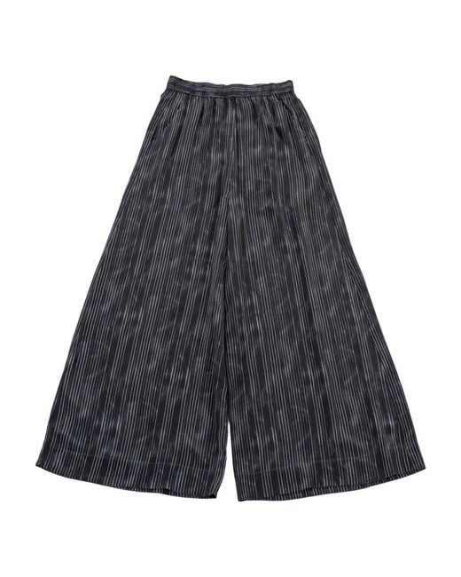 Humanoid Black Wide Trousers
