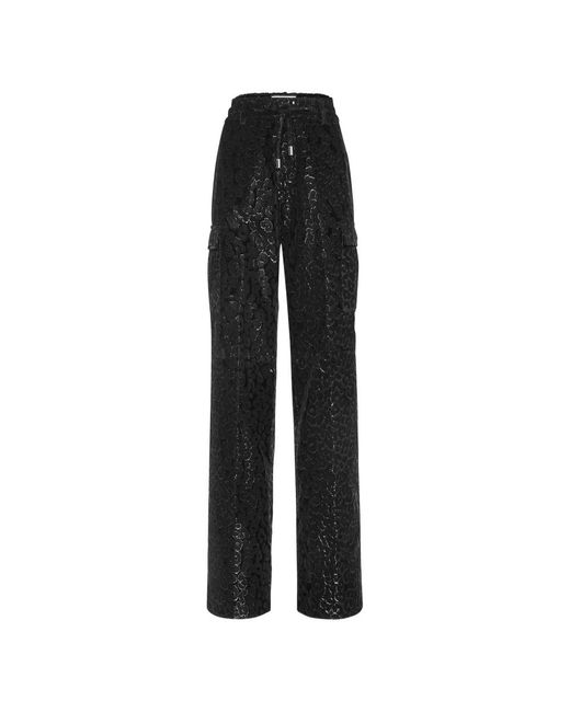 Philipp Plein Velvet Palace Cargo Fit in het Black