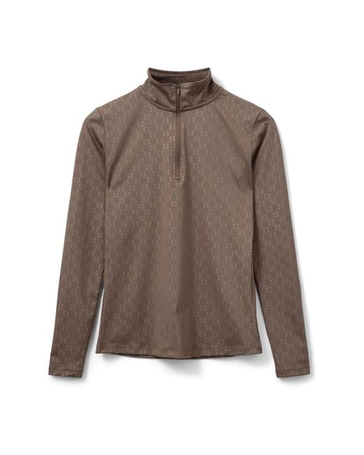 Sofie Schnoor Tops ,Bruin ,Long Sleeve Tops in het Brown